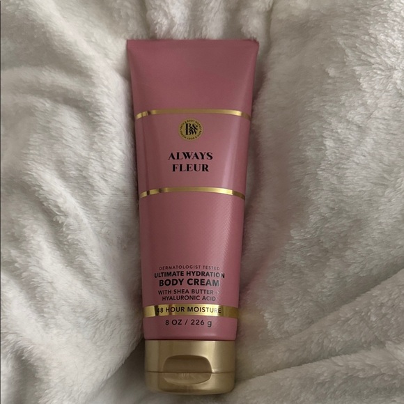 Bath & Body Works Other - Bath and Body Works Always Fleur Pink Body Cream